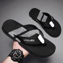Summer Men'S Slippers Flip Flops Outdoor Indoor Comfortable Soft Slides Casual Shoes Men Beach Sandals Outdoor Men Home Slippers 39