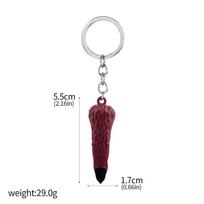 Anime Jujutsu Kaisen Keychain Nanami Kento Fushiguro Toji Weapon Model Pendant Keyring for Men Jewelry
