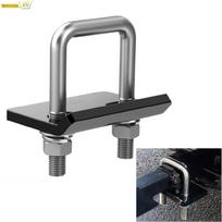 Universal U-Bolt Anti-Rattle Stabilizer lock Heavy Duty Hitch Tightener Clamp Towing Damper Coupler For Trailer Truck Bike Racks juoda
