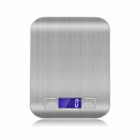 Buitinė virtuvės didelio tikslumo elektroninė konditerijos kepimo svarstyklė Maža maisto kepimo svarstyklė 10kg/1g Tikslus svėrimas (Silver,10Kg) sidabras
