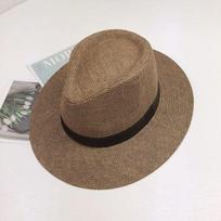 Rankų darbo Havana vintažinė skrybėlė Klasikinės panamos skrybėlės Unisex saulės skrybėlės Paplūdimio laisvalaikio saulės skrybėlė Atostogų apsauga nuo UV spindulių Moderni amerikietiška alyvuogių spalvos kepurė kava