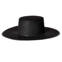 Halloween Zoro fuzz ball Mexican Sombrero Hats Photo Shoot Props Carnival Costume Wide Brimmed Hat Wide Brim Design Casual juoda