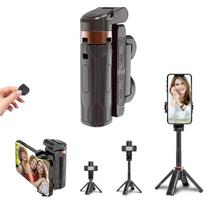 Mini selfie stick tripodmagical portable selfie phone tripod -2025 Pocket Flex Jj02 360 ° rotating remote control tripodcompatible with iPhone/Android juoda