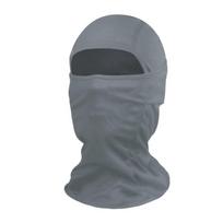 Men's Summer Breathable Mesh Balaclava - Sunscreen, Outdoor Sports, Motorcycle Face Protection, Tactical Riding Mask One Size pilka spalva