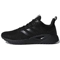 Adidas Neo Questar Solid Color Versatile Comfortable Fabric Non-Slip Wear-Resistant Breathable Low-Top Running Shoes Men Sneaker Black DB1157 40⅔