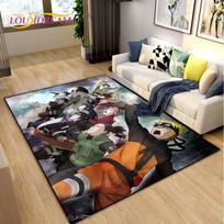 Bandai Naruto Cartoon Anime Carpet for Living Room Bedroom Cute Rugs Kitchen Door Kids Un-slip Floor Mats Alfombra Birthday gift 40x60cm