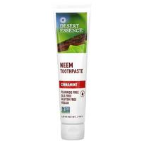 Desert Essence, Natural Neem Toothpaste, Cinnamint, 6.25 oz (176 g)