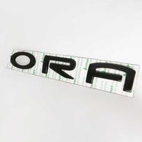 Customizable Great Wall ORA IQ Good Cat rear door logo ORA lettering mark car emblem sticker.