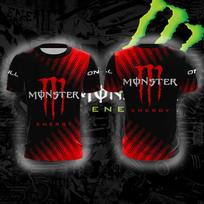 Vyriški 3D spausdinti vasariniai kamufliažinio rašto Monster Energy prekės ženklo vyriški marškinėliai laisvalaikio greitai džiūstantys kvėpuojantys trumpomis rankovėmis marškiniai XXS