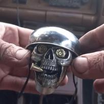 Skull Shifter Knob Skull Soldier Handle Shifting Knob Handcrafted Car Stick Shift Knob Alloy Gear Shift Knob For Manual belgium
