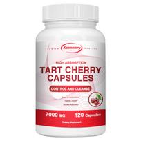 XEMENRY Super Potent Tart Cherry Extract Capsules, 10:1 Concentration, Supports Joint Health and Muscle Recovery, Non-GMO. 120