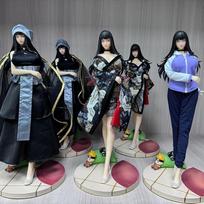 Naruto 45cm/17.71nch Anime Hinata Crown Princess Uchiha Madara figures Clothes can be replaced PVC Action Wild Battle Toys Presents