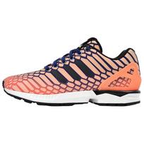 Adidas Originals ZX Flux Sunglo Comfortable Versatile Lifestyle Casual Shoes Women sneakers Pink Orange Black AQ8230 40