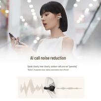 Edifier Comfo Clip Open-Ear Bluetooth Ear-Clip Headphones perlų baltos spalvos