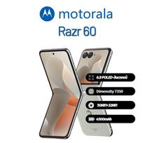 Motorola Moto Razr 60 išmanusis telefonas palaiko Nano-SIM+eSIM, visiškai naujas 256GB pilka spalva