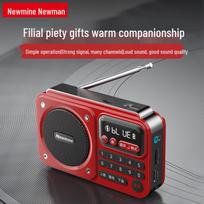 Newmine N123 Portable Radio & Bluetooth Speaker (CN version) n123 raudona spalva