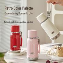 ASD 316L Stainless Steel 520ml Vacuum Thermos with Straw