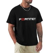 LOGO FORTINET T-shirt heavyweights cute tops mens funny t shirts S įvairiaspalvis