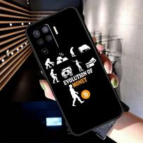 Bitcoin Evolution Of Money Case For Oppo A74 A54 A94 A80 A60 A40 A18 A38 A58 A78 A98 A96 A76 A16 A15 A17 A57 A77 A5 Pro For OPPO A15