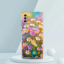 Transparent Phone Case for Samsung Galaxy A16 A14 A12 A22 A24 A42 A02 A06 A20 A30 A40 Soft TPU Cover Small Flower Stars Pattern for Samsung A10