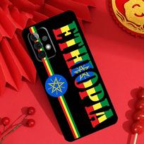 Ethiopia Flag Case For Samsung Galaxy M15 M55 M31 M13 M11 M12 M14 M06 M16 M36 M56 M53 M32 M52 M35 M34 M54 For Samsung M11
