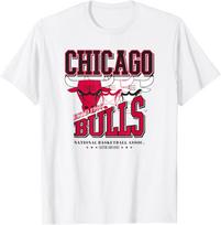 NBA Official Chicago Bulls Triple Threat T-Shirt S įvairiaspalvis