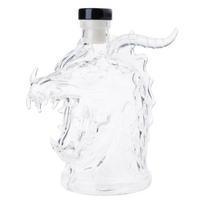 Whiskeys Decanter Liquor Decanter,Glass Spirit Decanter Diaphanous Liquor Bottle for Whiskeys,Vodka,Bourbon,Brandy 1