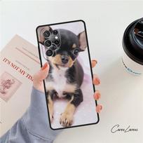 Animal chihuahua phone case For Samsung Galaxy S24 S25 S23 S22 Ultra Note 10 20 Plus S20 S21 FE Cover For Note10 Pro(Plus)