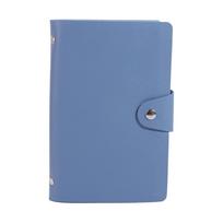 Fun $1000 Money Savings Challenge Binder Easy Waterproof 100 Envelop Savings Challenges Book Leather Clear Cash Budget Notebook mėlyna