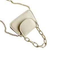 Women Crossbody Bag Small Handbag with Removable Metal Chain Shoulder Strap Crossbody Purse for Phone Lipstick Cards balta