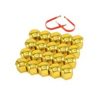 20 vnt Automobilių ratų veržlių dangteliai 17mm/19mm/21mm automatinio stebulės varžtų dangtelis juodas plastikinis nuo dulkių automobilio rato veržlės varžtų dangteliai padangų priedai (as the picture,17mm)