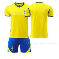 2026 World Cup Brazil home 10 Neymar jersey 11 Rafinha 7 Pooh children's set football jersey 16#