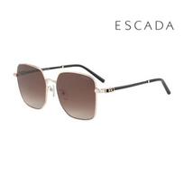 Escada Sunglasses SES E20G 0300 Square Metal UV Protection Women SES E20G 0300_I [59]