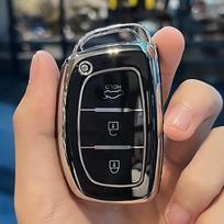 3 4 mygtukų TPU automobilio raktų dėklas, skirtas Hyundai ix35 i40 i20 i10 Tucson Elantra Creta Sonata Ioniq Accent Creata Smart Remote Fobs Cover