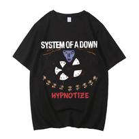 System of A Down Toxicity Music Album Cover Tshirt Men Rock T Shirt 90s Alternative High Quality Oversized T Shirt S