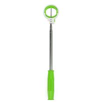 Locking Golf Ball Picker Double Ring Portable Golf Ball Catcher  Golfers žalia