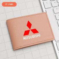 Car Driver License Holder Card Bag Folder Wallet for Mitsubishi Pajero Sport Eclipse Cross L200 Colt Delica Ralliart Triton Car