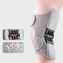 Spring Loaded Knee Support Brace, Knee Pain Relief Stabilizer for Men/Women, Knee Booster for Walking, Squatting, Heavy Lifting pilka spalva