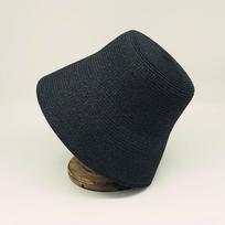 Vasarinis pintas klosas kibiro formos skrybėlė paprastas moteriškas skrybėlė nuo saulės prancūziško retro stiliaus platus kraštas raudona juoda šiaudinė skrybėlė mados derbis moteriška skrybėlė juoda
