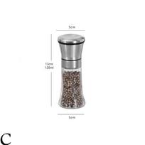 Adjustable Manual Stainless Steel Spice Mill Pepper Grinder Grinder Mill Kitchen Tools C 120ml