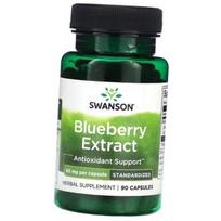 Blueberry Leaf Extract, Blueberry Extract Standardized 60, Swanson 90caps (71280127) 90caps