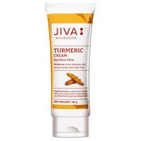 Jiva Turmeric Cream 100gm Pack of 1 | Nourishes Skin, Improves Complexion, Prevents Acne Pimples & Blemishes