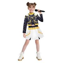 Vaikų Helovino Demonų Medžiotojų Kostiumas Spektakliams Cosplay Apranga Šokiui Scenai Vaidmenų Žaidimui Minkštas Patogus Ryškus Sceniniai Drabužiai 110cm H