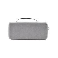 Heavy Duty Travel Dustproof Case Shockproof Air Cushion Storage Bag Replacement for 82 Keys Keyboards Mouse Accessories pilka spalva