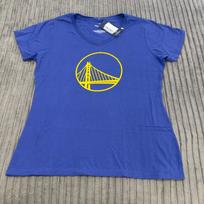 Golden State Warriors Fanatics T-Shirt Womens M Blue Cotton Graphic NBA S
