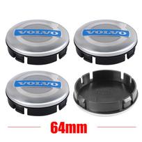 4pcs 56/60mm Car Wheel Center Hub Caps Tire Rim Covers Accessories For Volvo RDESIGN V50 S60 V70 C70 AWD XC60 XC90 V60 V40 XC40