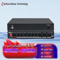 Dahua 8-Port Gigabit PoE Network Switch CN plug (adapter included)