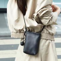 Women Mini Crossbody Phone Bag Small Leather Bucket Bag Mobile Phone Pouch Shoulder Bag with Long Strap Portable Coin Purse for Women juoda