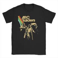 New Arrival Arc Raiders Game T Shirt For Unisex  Cotton T-shirts Short Sleeve Tops S įvairiaspalvis