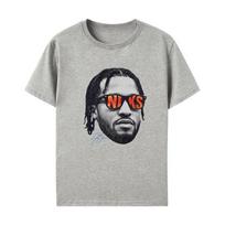 2026 Short-sleeved T-shirt - Same Style As The Star Player's Clothing - Men's Printed Large Size Basketball Apparel S įvairiaspalvis